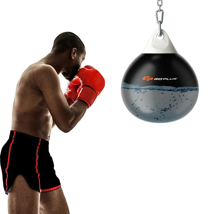 18 Inch 110 Pound Heavy Punching Water Aqua Bag with Adjustable Metal Chain