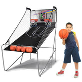 Indoor Double Electronic Basketball Game with 4 Balls