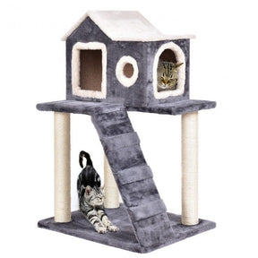 36'' Cat Tree Pet Tower Kitty Condo with Scratching Posts Ladder