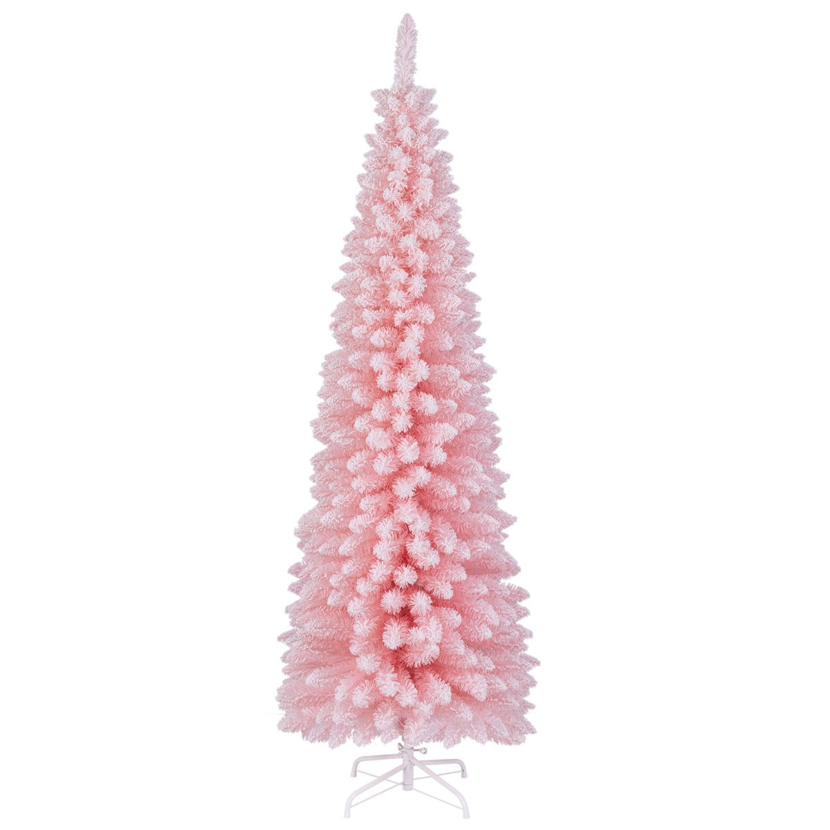 Pink Artificial Christmas Tree with 460 Lush Branch Tips