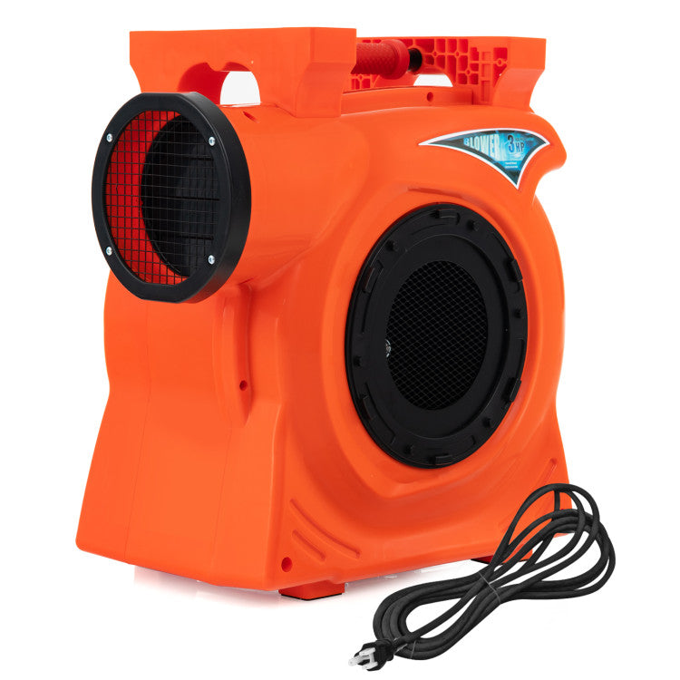 2200W 3HP Portable Commercial Air Blower UL-listed Bounce House Blower for Bouncy Castle