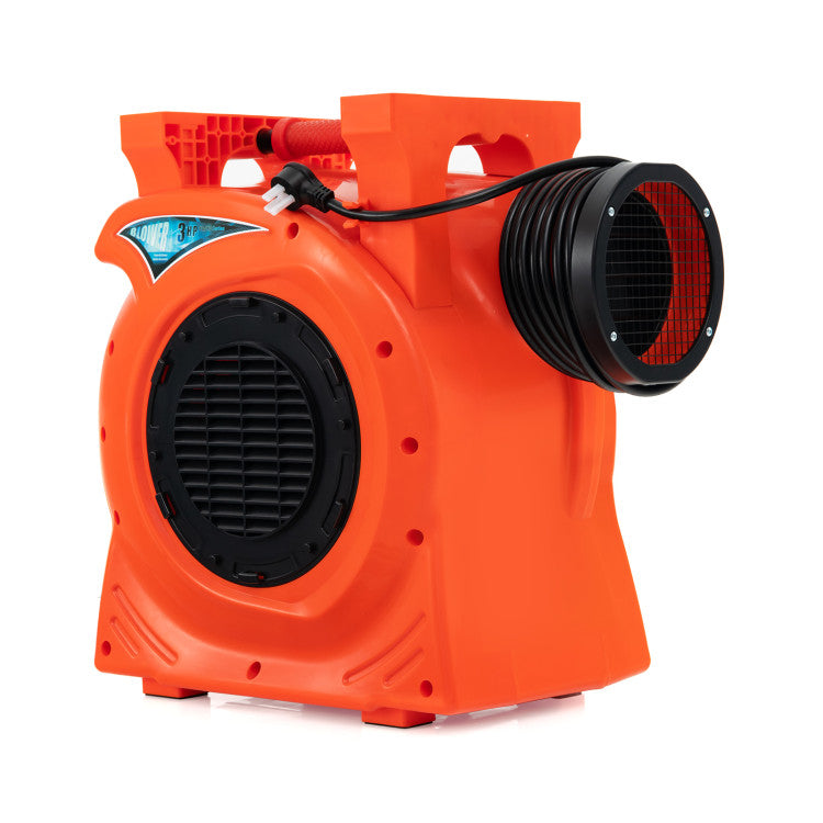 2200W 3HP Portable Commercial Air Blower UL-listed Bounce House Blower for Bouncy Castle