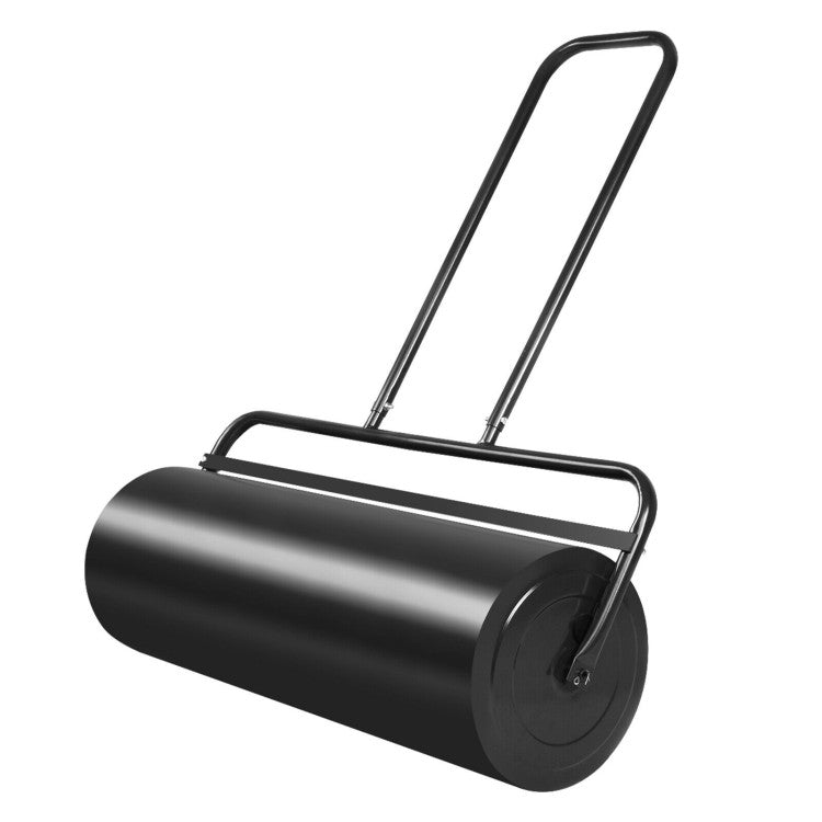 24 x 13 Inch Tow Lawn Roller Water Filled Metal Push Roller
