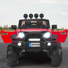 12V Kids Spring Suspension Ride On Truck