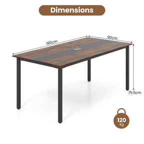 180cm Conference Table Meeting Table Seats