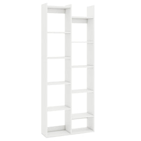 Bookshelf 2-Tier Bookcase w/ Anti-Tipping Kits