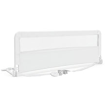 Hikidspace Bed Rail Guard for Toddlers, 150 x 55 cm Foldable Baby Bed Rail w/Safety Strap for Crib