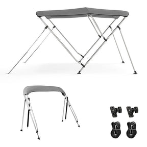 3-Bow/4-Bow Boat Bimini Top Sun Shade Boat Canopy with Storage Boot