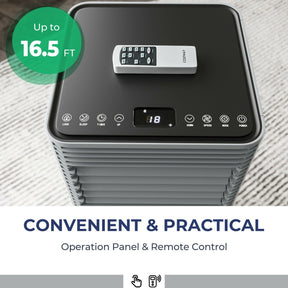 10000 BTU Air Cooler with Fan and Dehumidifier Mode