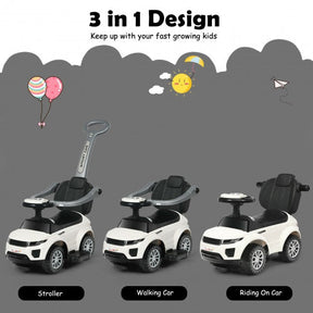 3 in 1 Ride on Push Car Toddler Stroller
