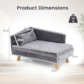 Elevated Pet Bed for Medium & Small-Sized Dogs Puppies Cats Kittens