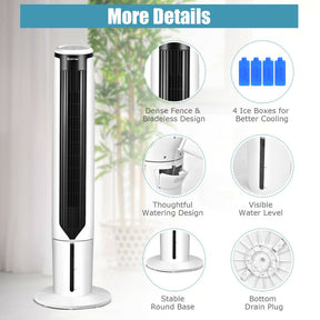41 Inches Evaporative Air Cooler with 3 Modes and Auto-off Timer