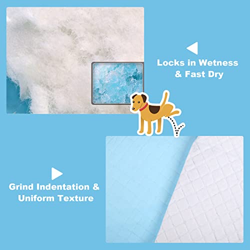 150Pcs Dog Training pads,Different Size Training Puppy Training Pads with Super Absorbent & Leak-Proof