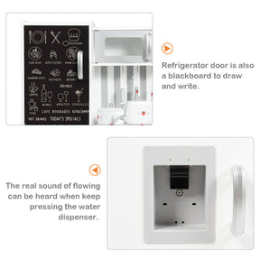 Large Wooden Kids Play Kitchen Set with Simulated Sound