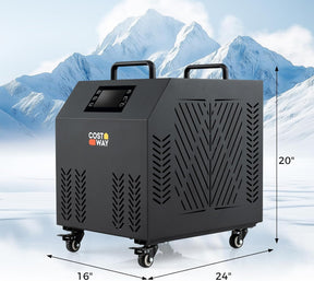 4/5 HP Ice Bath Water Chiller Cold Plunge Tub Chiller with WiFi Control, 2 Filters, Adjust Temperatures, Timers, Insulated Covers