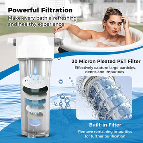 4/5 HP Ice Bath Water Chiller Cold Plunge Tub Chiller with WiFi Control, 2 Filters, Adjust Temperatures, Timers, Insulated Covers