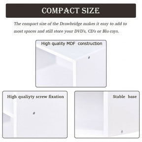 5-Shelf Storage Bookcase