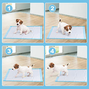 150Pcs Dog Training pads,Different Size Training Puppy Training Pads with Super Absorbent & Leak-Proof
