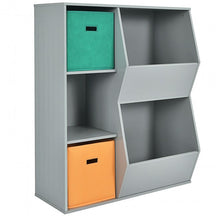 5 Cubbies Kids Toy Storage Organizer