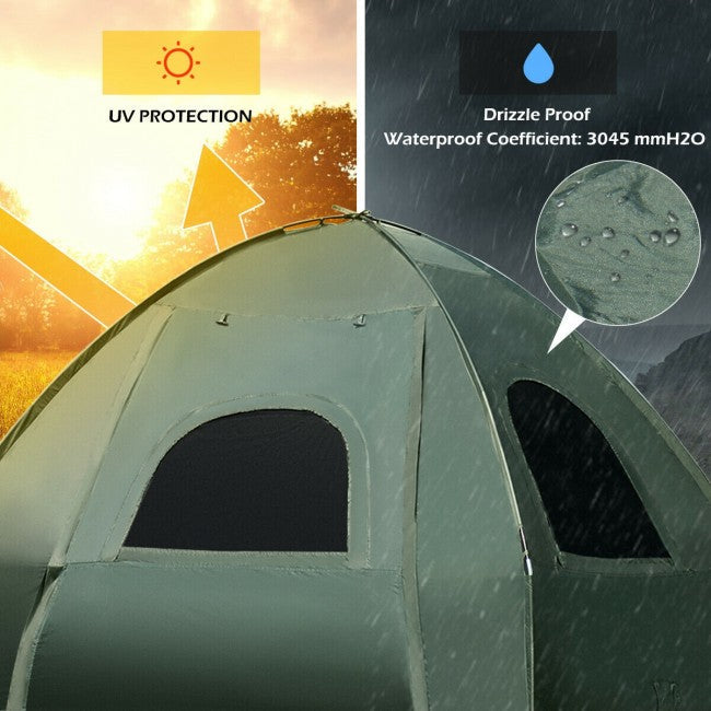 1-Person Portable Camping Tent Folding Pop-Up Compact Tent