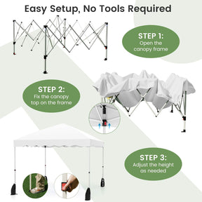 3 X 3 m Pop up Canopy Tent Portable Foldable Outdoor Patio Shelter w/Wheeled Bag