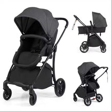 Hikidspace 2-in-1 Foldable Baby Stroller with Reversible Seat and Adjustable Backrest