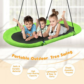 60 Inch Saucer Surf Adjustable Outdoor Tree Kids Swing Set