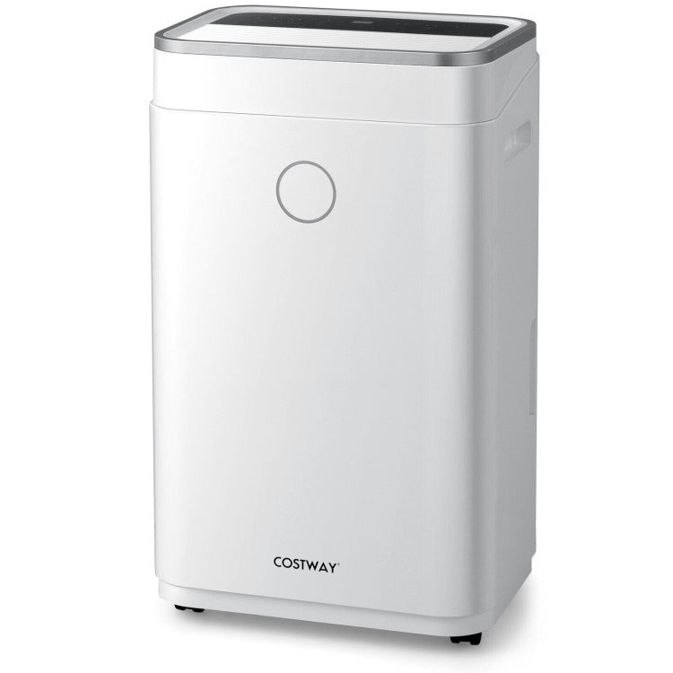 60 Pints Dehumidifier 4000 Sq. Ft Dehumidifier with 24H Timer and 3 Operating Modes for Basements Home