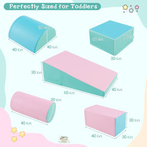 Kid Crawl Climb Foam Shapes Playset for Toddler