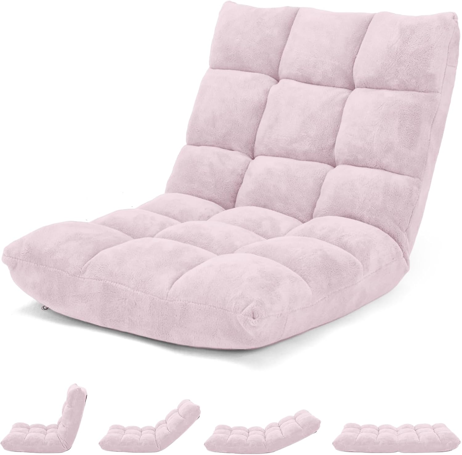 Giantex Adjustable 14-Position Memory Foam Floor Chair