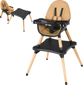 5 in 1 High Chair, Convertible High Chairs for Babies and Toddlers/Booster Seat/Table and Chair Set