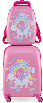 2 PCS Carry-on Luggage Set W/Spinner Wheels