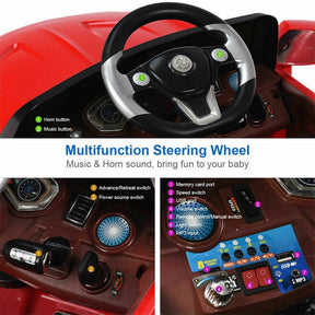 6V Battery Powered R/C Kids Ride On Car with LED Lights MP3
