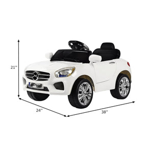 6V Battery Powered R/C Kids Ride On Car with LED Lights MP3