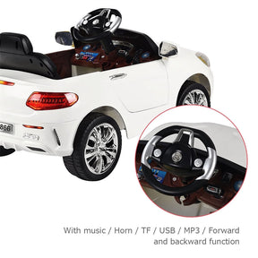 6V Battery Powered R/C Kids Ride On Car with LED Lights MP3