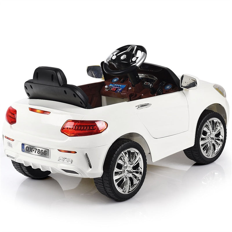 6V Battery Powered R/C Kids Ride On Car with LED Lights MP3