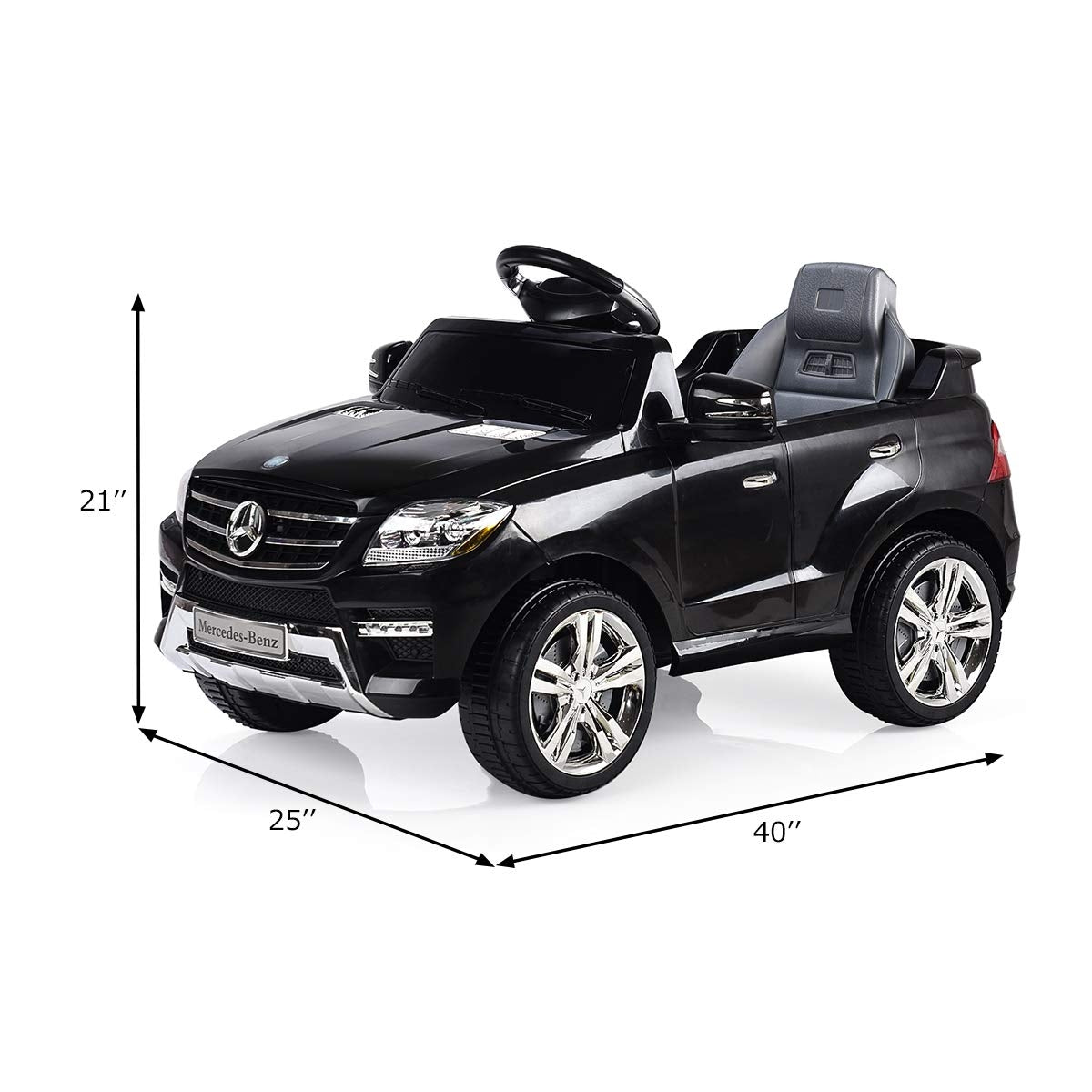 6V Mercedes Benz Kids Ride on Car with MP3+RC