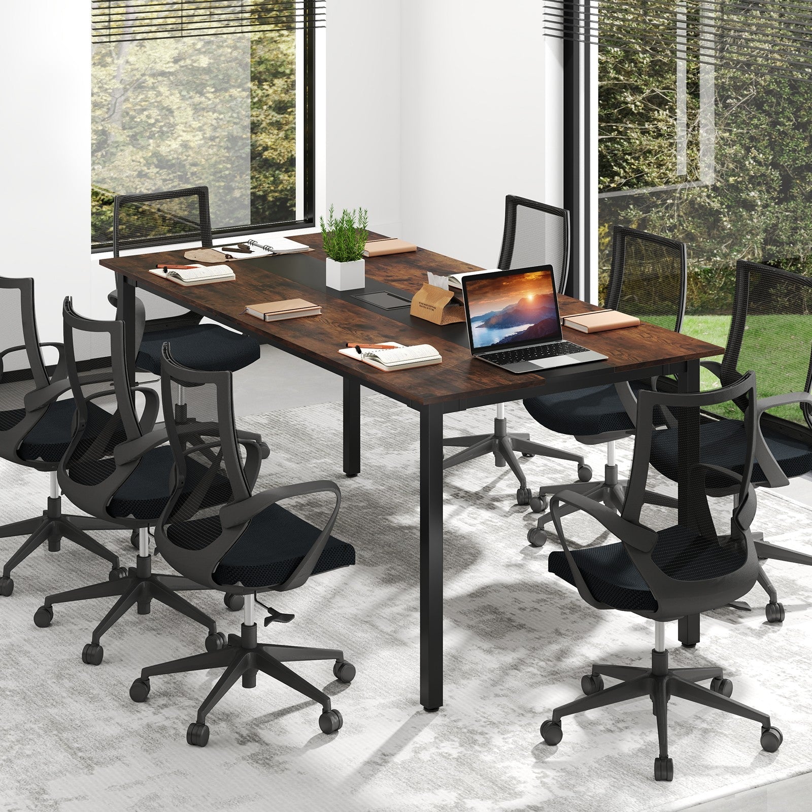 180cm Conference Table Meeting Table Seats