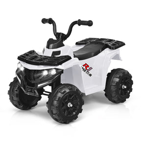 6V Battery Powered Kids ATV with 4 Anti-skid Wheels Music Player