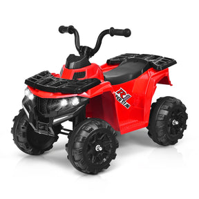 6V Battery Powered Kids ATV with 4 Anti-skid Wheels Music Player
