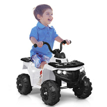 6V Battery Powered Kids ATV with 4 Anti-skid Wheels Music Player