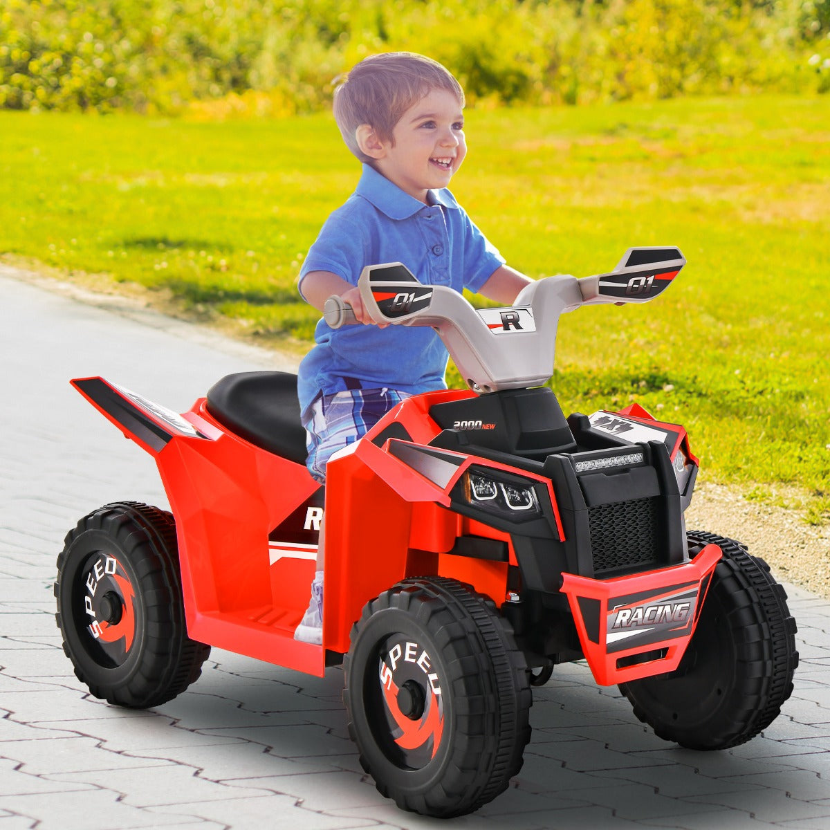 6V Battery Powered Kids Ride on ATV with Direction Control