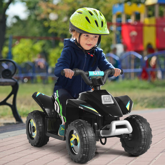 6V Kids Ride on ATV Toy Electric Quad Car with Forward/Reverse Switch
