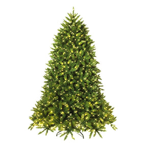 7.5 Feet Artificial Fir Christmas Tree with 700 LED Lights and 8 Illumination Modes