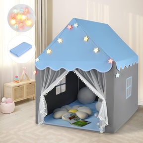 HONEY JOY Kids Play Tent, Large Playhouse with Star Ornaments