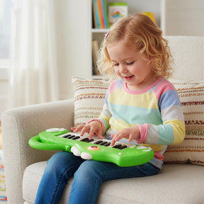 25-Key Kids Piano Keyboard, Dinosaur Shape Toy Digital Piano with Built-in Music & Light