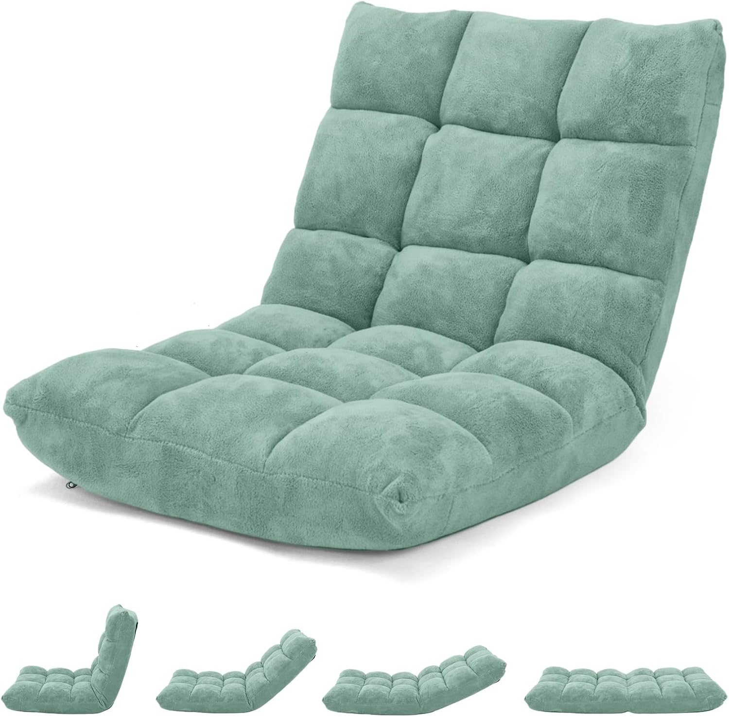 Giantex Adjustable 14-Position Memory Foam Floor Chair