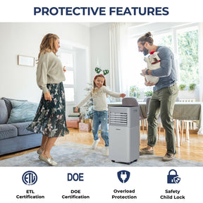 10000 BTU Air Cooler with Fan and Dehumidifier Mode