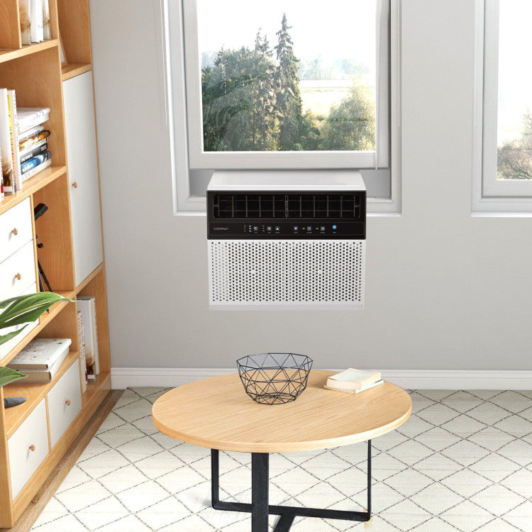 10000/12000 BTU(Ashrae) U Shaped Window Air Conditioner Dual Control Window Ac Unit Dehumidifier with 6 Modes and 3 Wind Speed