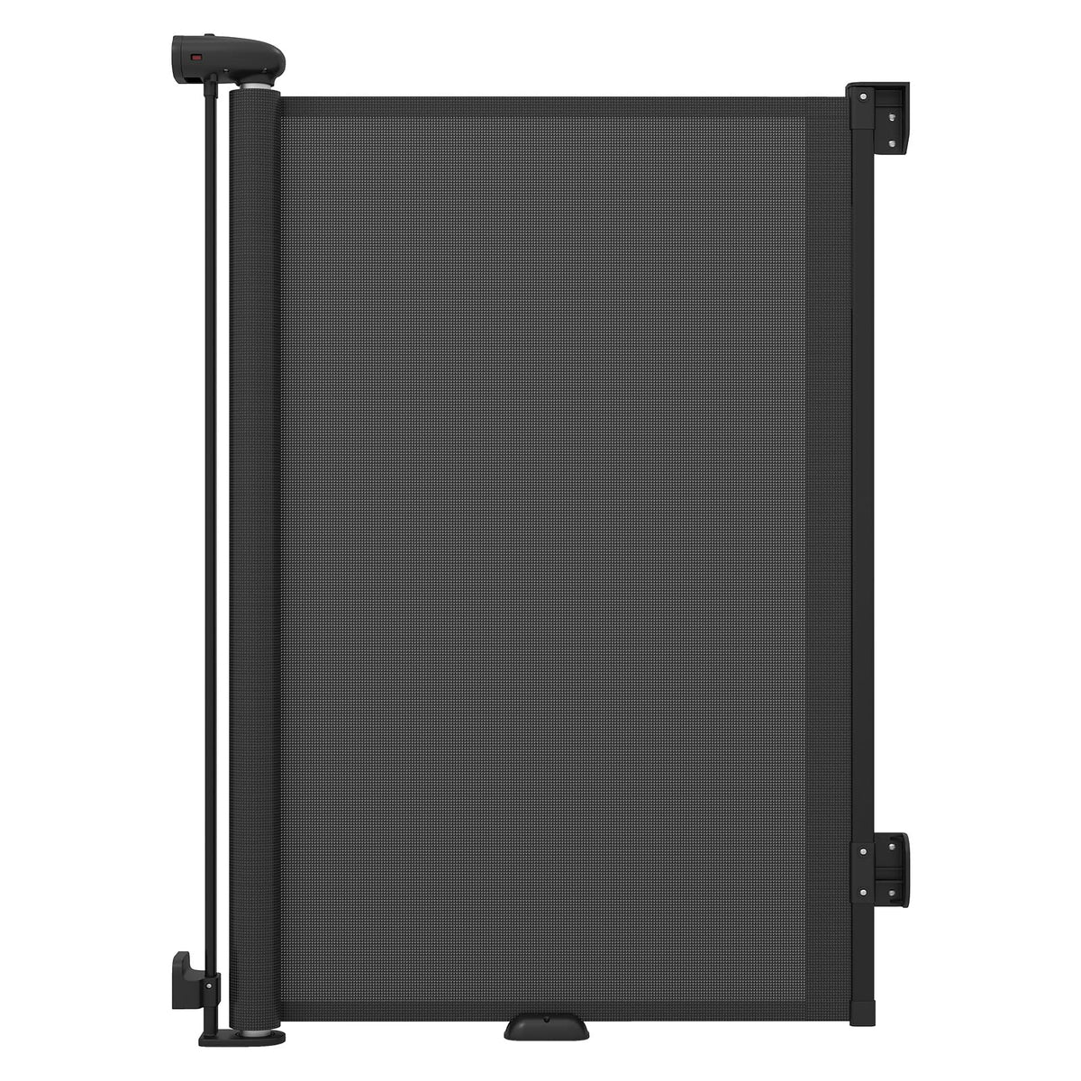 Retractable Safety Barrier for Babies and Dogs, Extendable Up to 140/180cm, Security Gate, Double Locking, for Staircases, Corridors, Doors